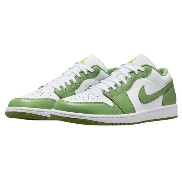 Air Jordan 1 Low SE Men's Sneaker Brand New, HF4823 100, Chlorophyll - Picture 8 of 11